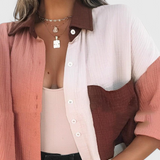 Juniper | Bluza cu butoni colorată
