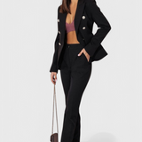 Costum Elegant Rosalind cu Sacou și Pantaloni