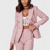Costum Elegant Rosalind cu Sacou și Pantaloni