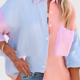 Juniper | Bluza cu butoni colorată
