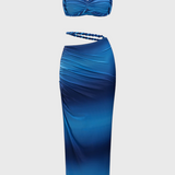 Compleu de rochie Estela fără spate