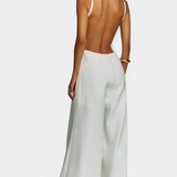 Belén Mono Halter sau Pantaloni Largi și Cădere Elegantă