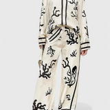Set Pantaloni Nazaret cu Imprimare Artistică