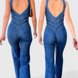 Jeans Maisie cu decupaj în formă de inimă