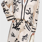 Set Pantaloni Nazaret cu Imprimare Artistică