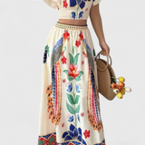Itzel Boho set cu motive etnice