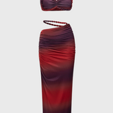 Compleu de rochie Estela fără spate