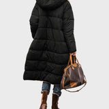 Iarnă | Parka dublă elegantă și caldă pentru femei