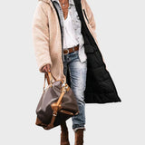 Iarnă | Parka dublă elegantă și caldă pentru femei