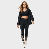 Carmo™ - Legginguri cu talie înaltă și imprimeu leopard