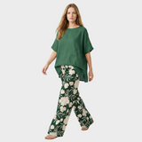 Aivy Set Floral în Două Părți cu Ochi Relaxați