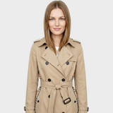 Aistė™ – Palton trench clasic de toamnă