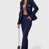 Costum Elegant Rosalind cu Sacou și Pantaloni