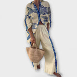 Yazette™ – Look Relaxat cu Model de Pește