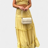 Ilys Romantica Set cu Dantelă și Fuste Lungi, Fluturând