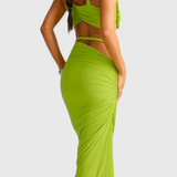 Set de rochie Estela fără spate
