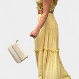 Ilys Romantica Set cu Dantelă și Fuste Lungi, Fluturând