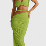 Compleu de rochie Estela fără spate