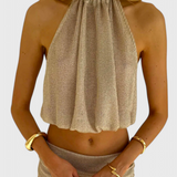 Zhenya Set din Două Piese cu Halter
