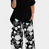 Aivy Set Floral în Două Părți cu Ochi Relaxați