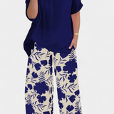 Aivy Set Floral în Două Părți cu Ochi Relaxați