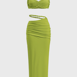 Set de rochie Estela fără spate