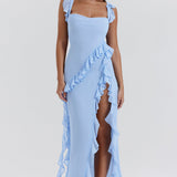Meissa™ - Rochie cu Volan Asimetric
