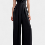 Romily Mono Sexual cu Bretele și Pantaloni Largi Elegant