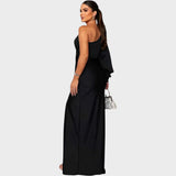 Rasa™ – Rochie elegantă lungă cu un umăr