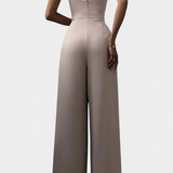 Romily Mono Sexual cu Bretele și Pantaloni Largi Elegant