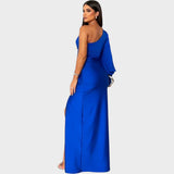 Rasa™ – Rochie elegantă lungă cu un umăr
