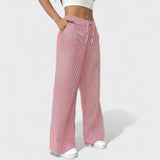 Maria™ - Pantaloni lejeri cu accente elegante