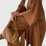 Set de relaxare din două piese Kaspijos cu kimono lung