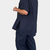 Lani Relaxate Cămașă și Pantaloni din Bumbac și In