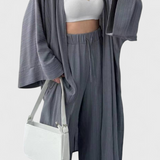 Set de relaxare din două piese Kaspijos cu kimono lung