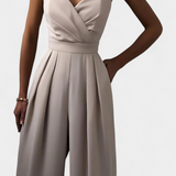 Romily Mono Sexual cu Bretele și Pantaloni Largi Elegant
